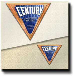 Fedreal Century Travel Trailer Decal